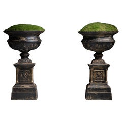 Zinc Urns, England, circa 1900