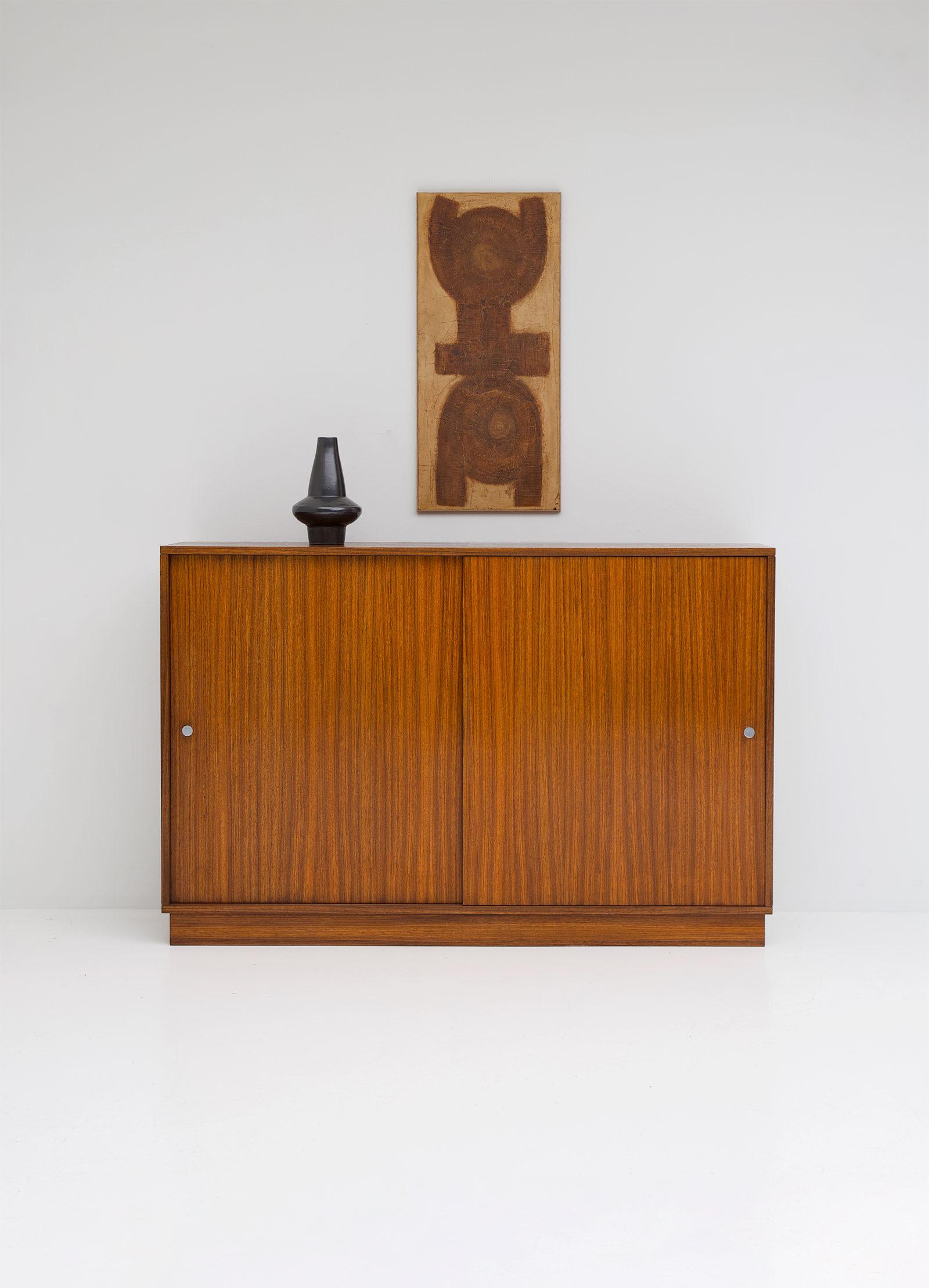 Mid-Century Modern Zingana Dresser by Alfred Hendrickx Belform, 1960s