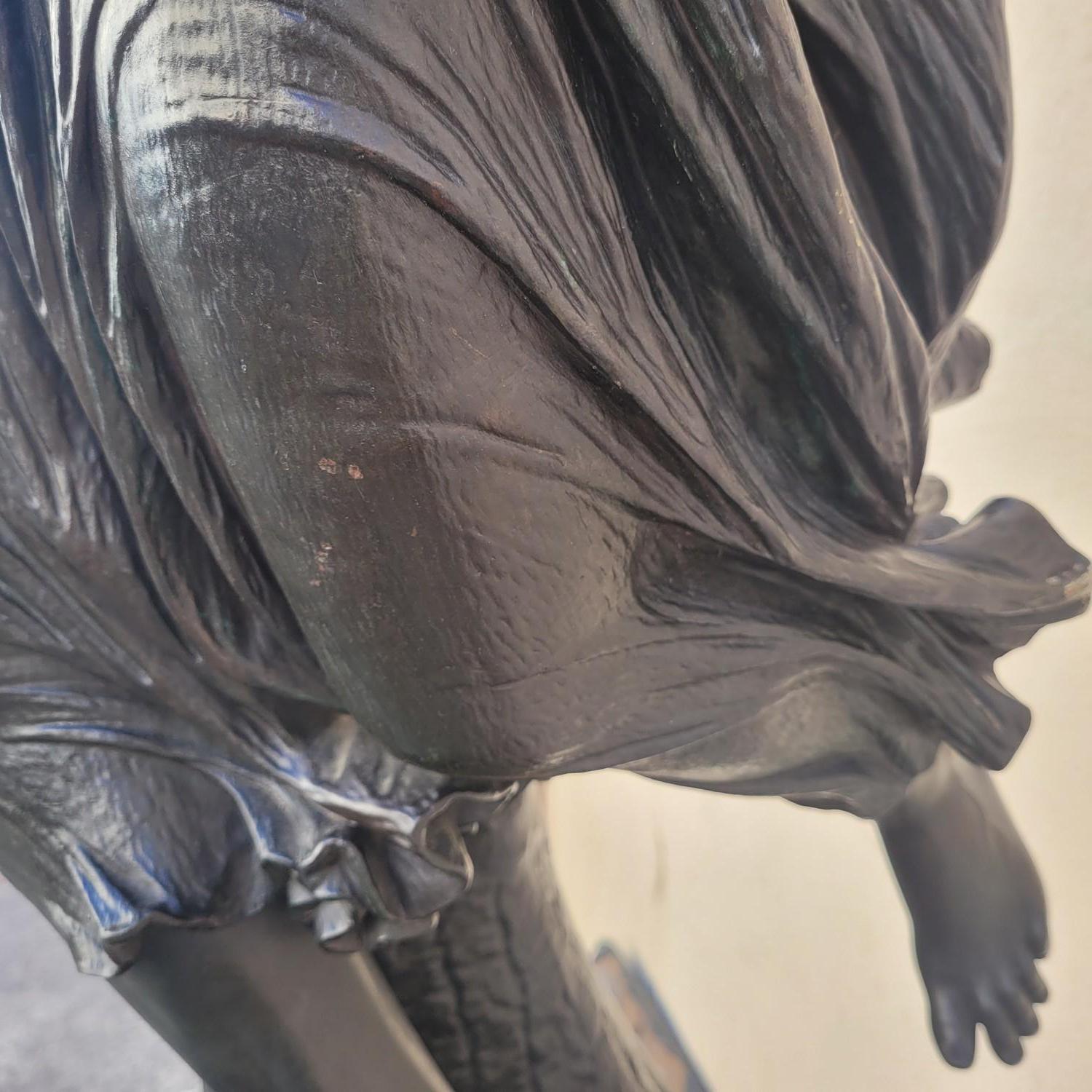Zingara, JB Clésinger-barbedienne & Collas, große signierte Bronze, 19. im Angebot 4