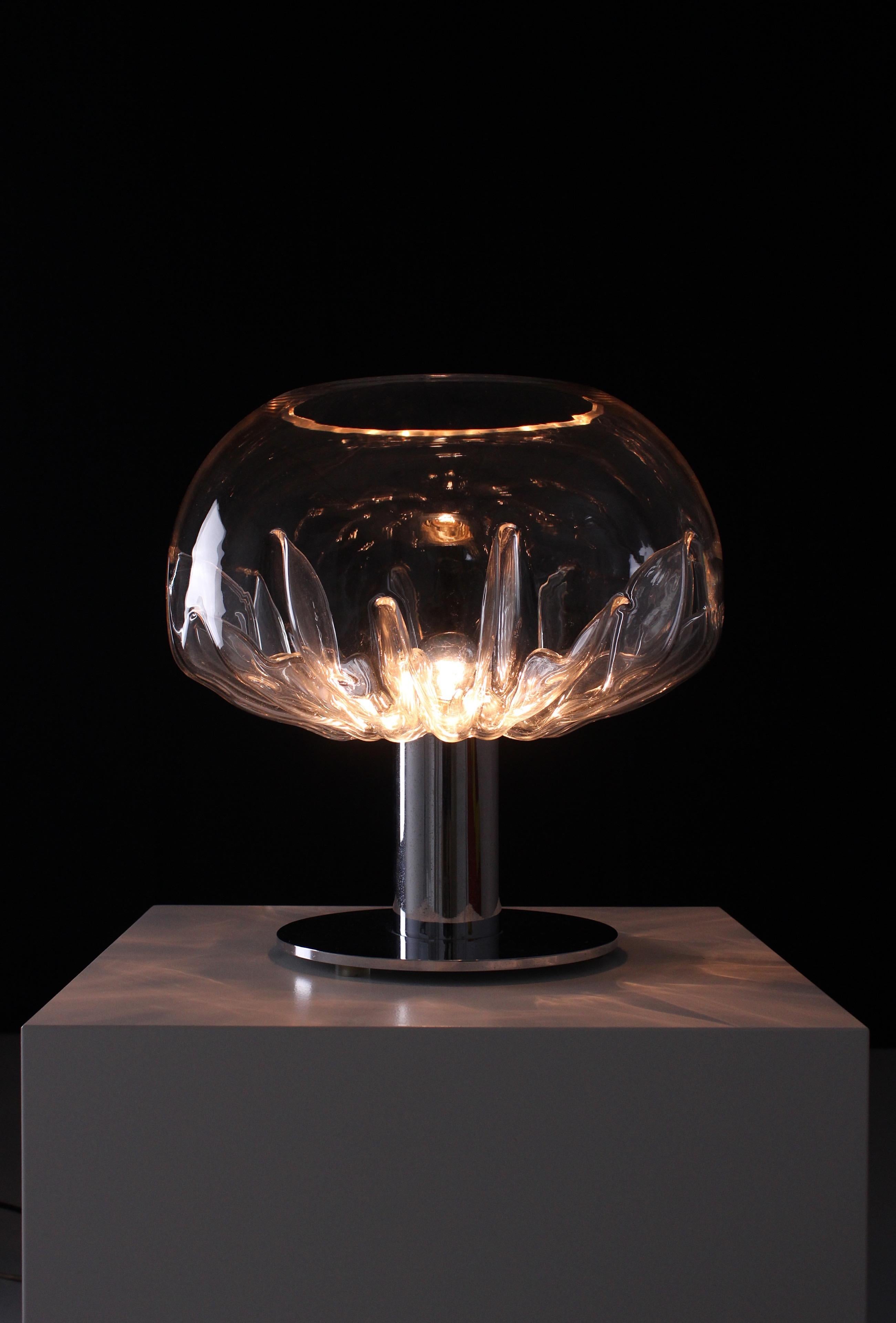 italien Lampe de table Zinia de Toni Zuccheri pour VeArt, 1972 en vente