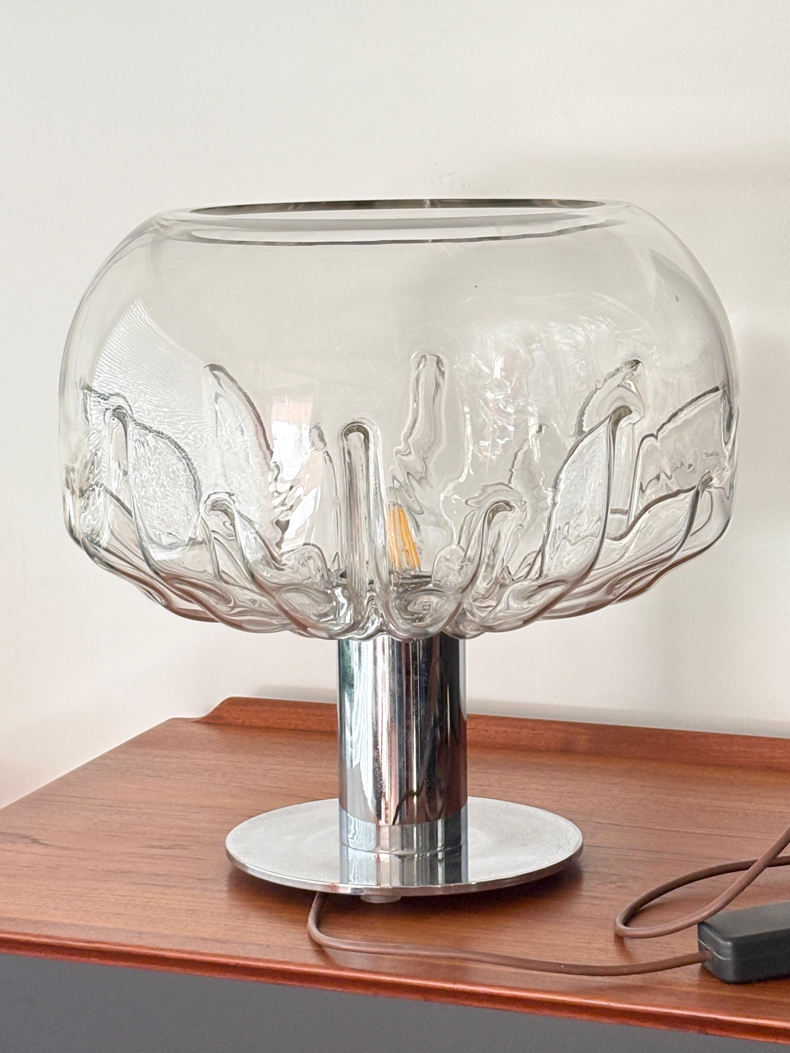 Zinia Table lamp designed by Toni Zuccheri for Ve‘Art In Good Condition For Sale In Offenburg, Baden Wurthemberg