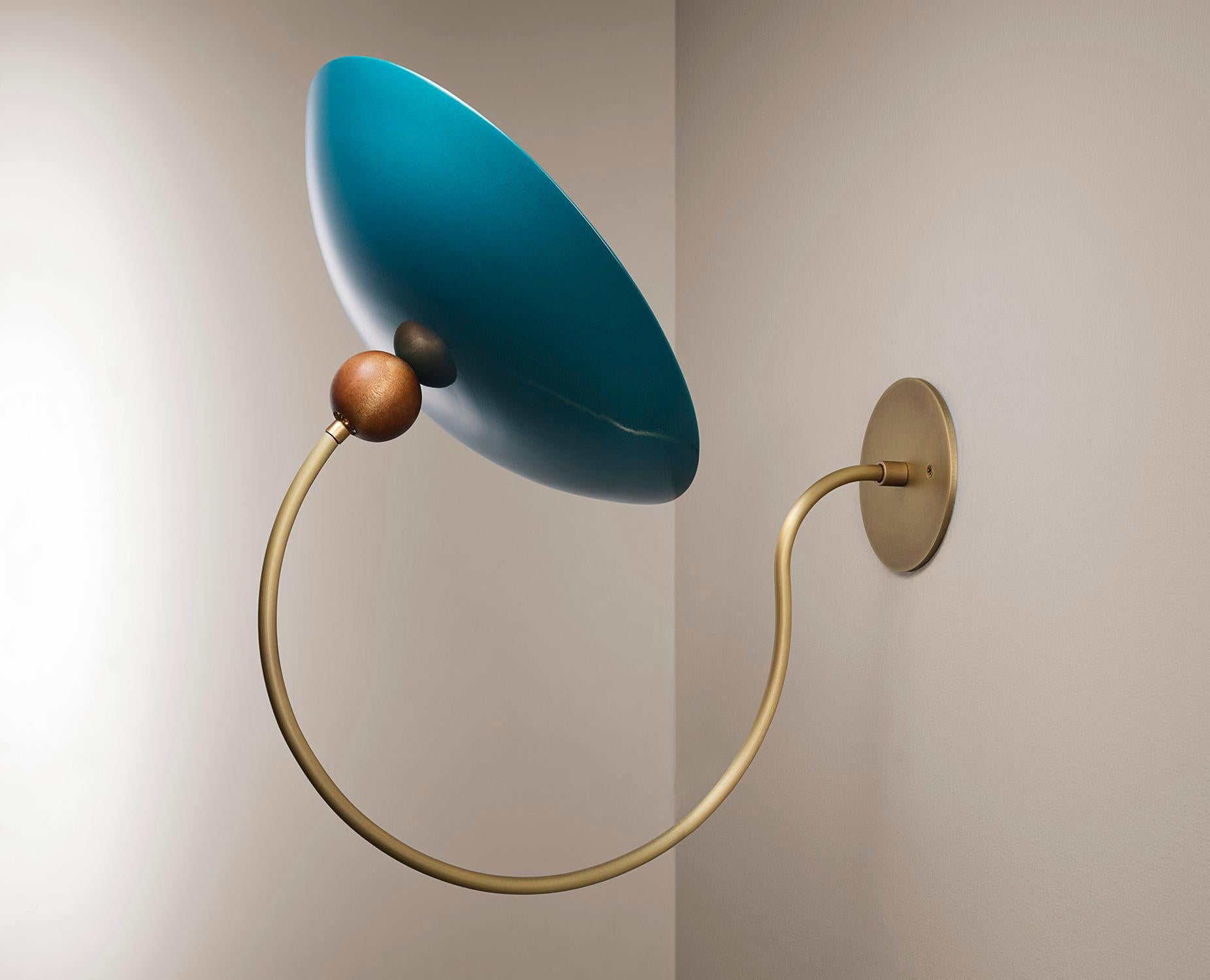 
Part of the Ginger Curtis x Blueprint Lighting Collection, 2024.

Inspired by the beauty of nature, Zinnia's bowl-like shape mirrors that of a delicate flower canopy, evoking a sense of organic elegance. This fixture's larger-than-life arm