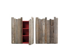 Armario de dos puertas Zio Tom de Claudio Bitetti & Mogg