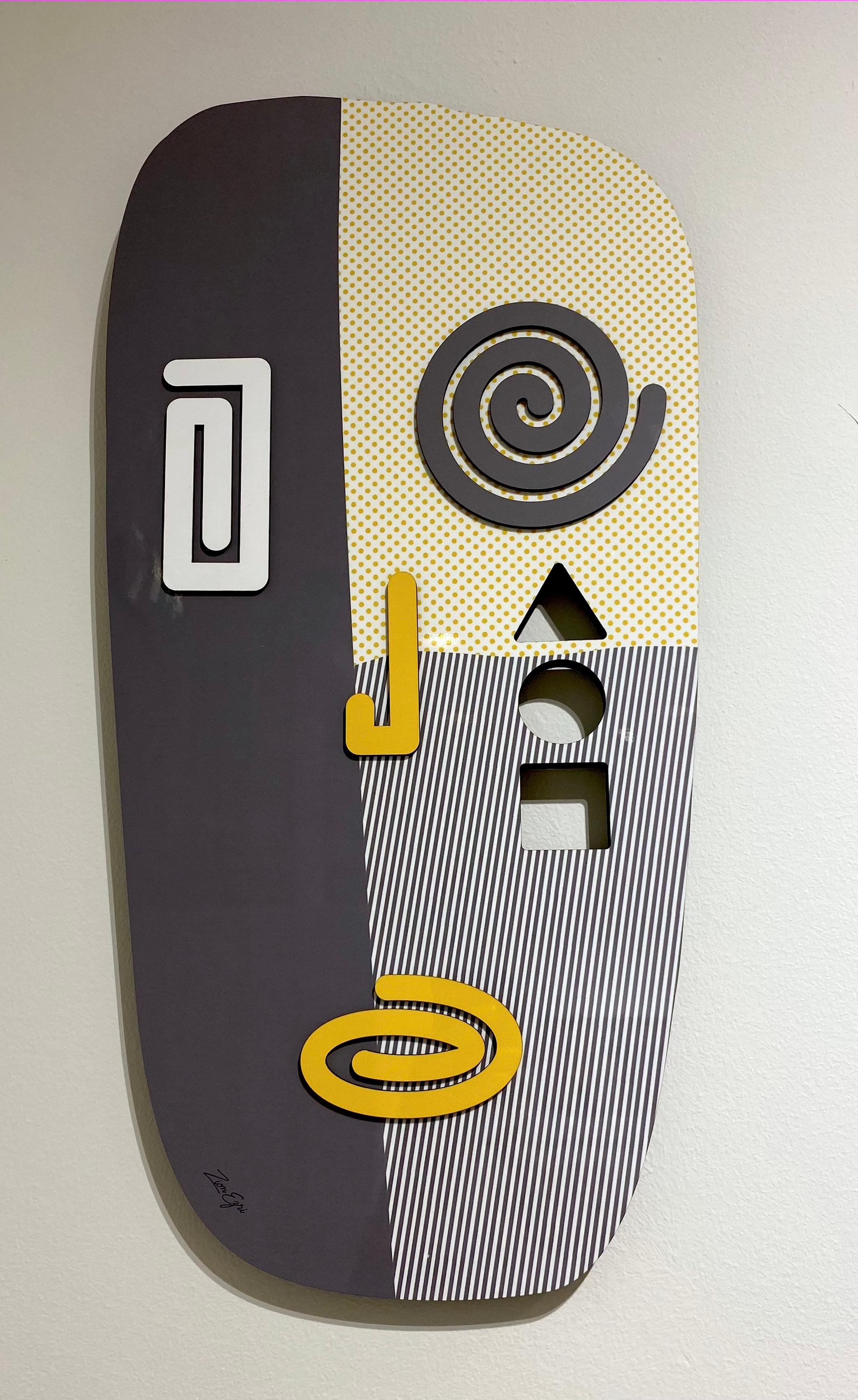 3D Totem Happy Go Lucky - Limited Edition Wall Sculpture 10/99 For Sale 11
