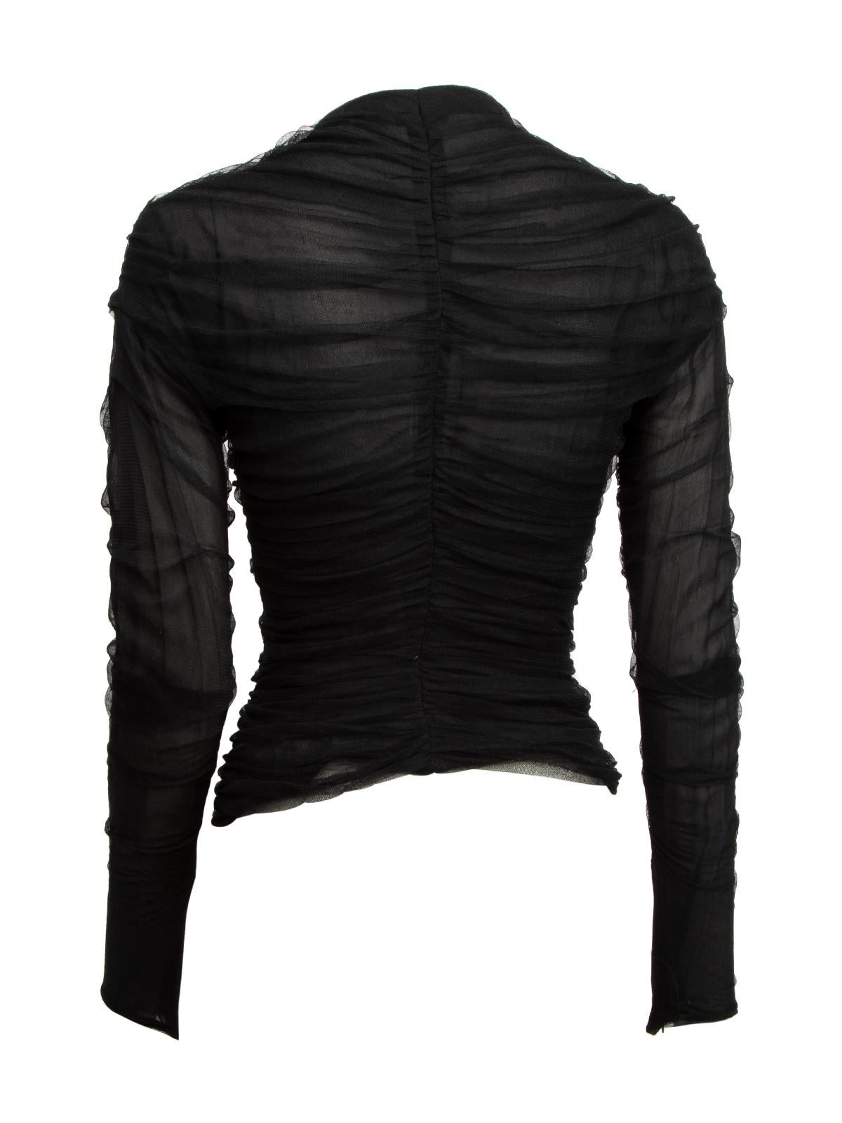Zip Mesh Top Size S In Good Condition In London, GB