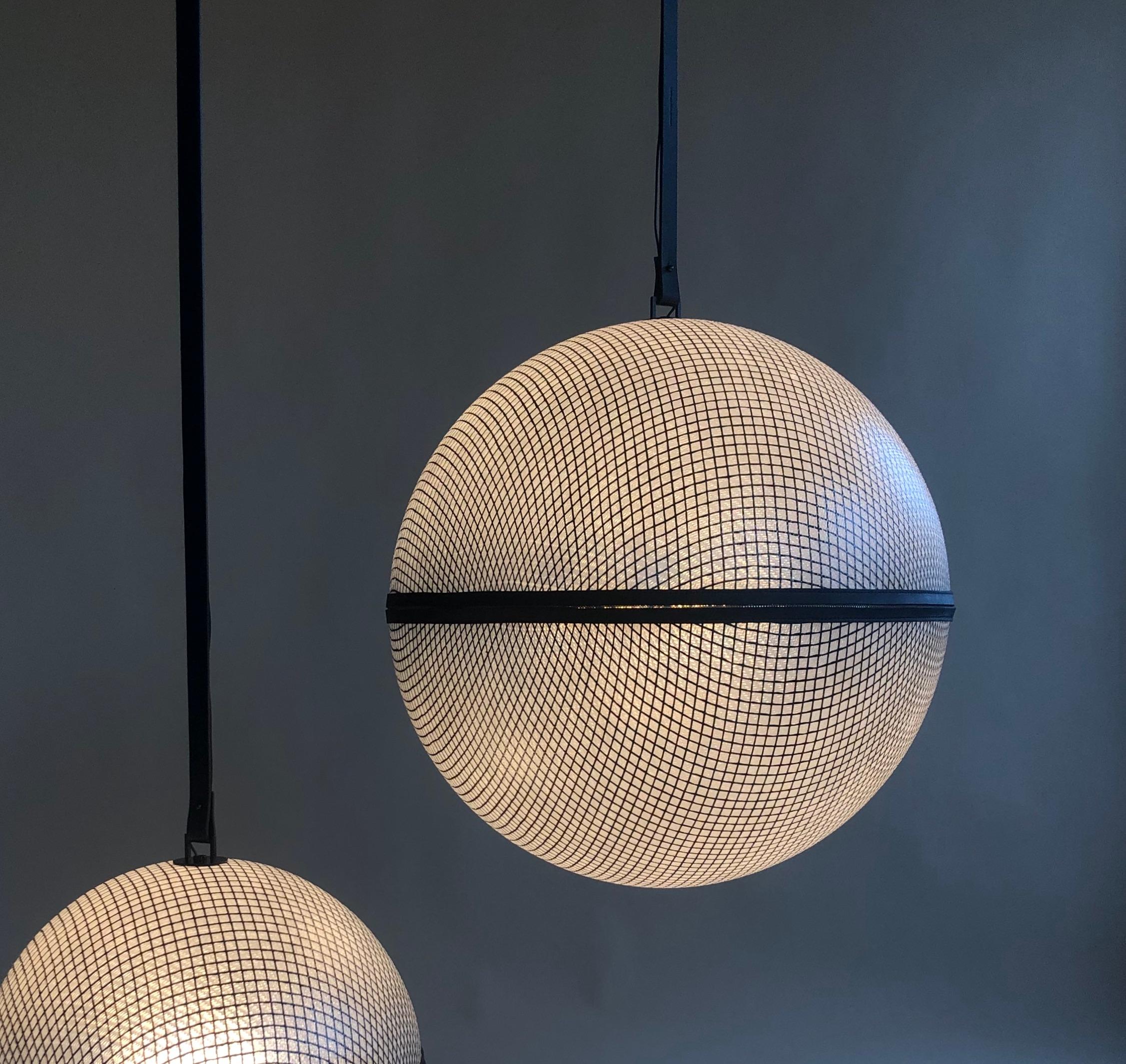Lampada a sospensione Zip Noir ZR52 di Coralie Beauchamp In condizioni Nuovo in vendita a Geneve, CH
