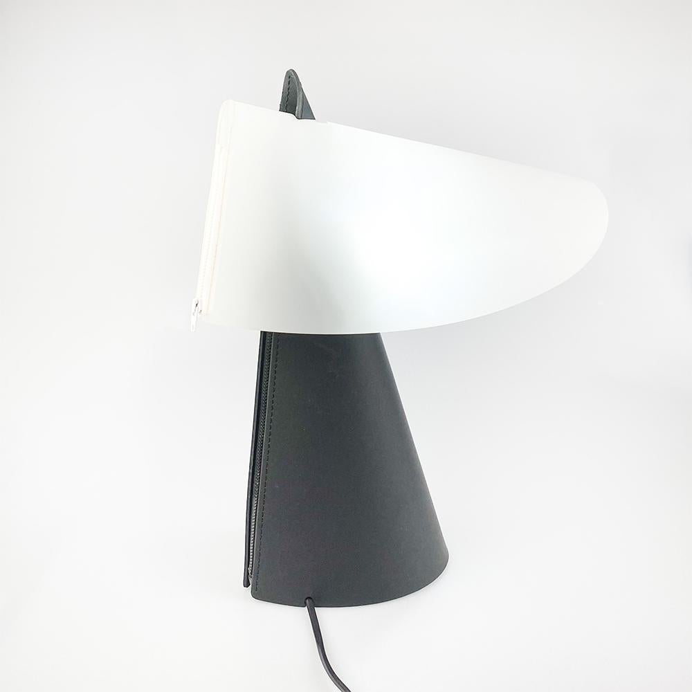Post-Modern Zip Table Lamp Designed by Sigmar Willnauer for Naos, 1994