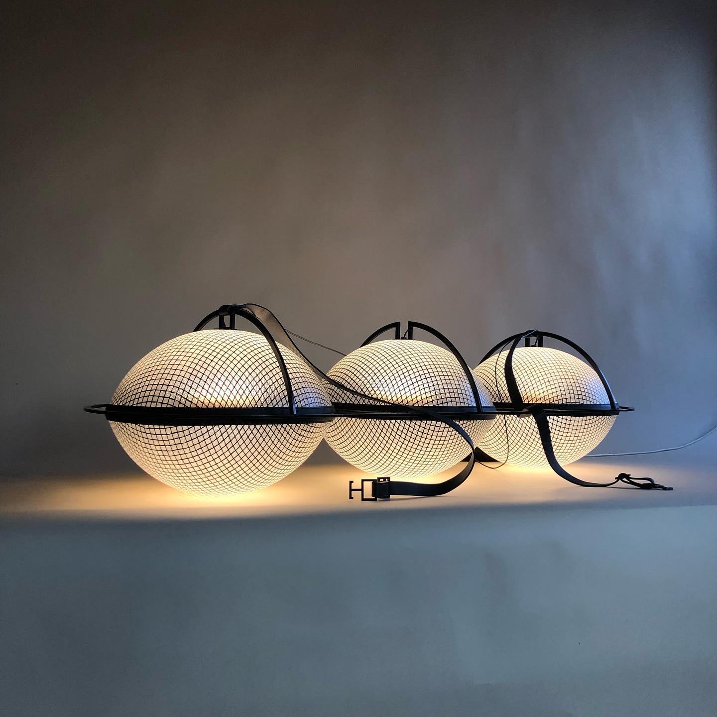 Postmoderno Lampada a sospensione Zip ZOL3 di Coralie Beauchamp in vendita