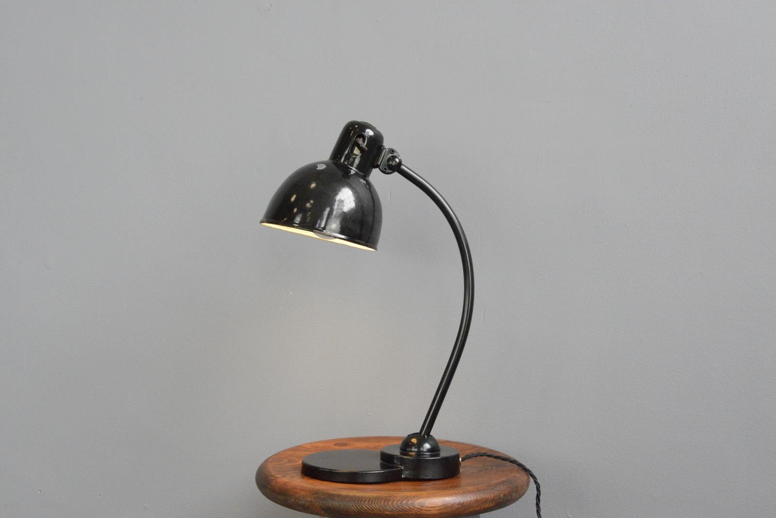Zirax Table Lamp by Schneider, circa 1930s 2