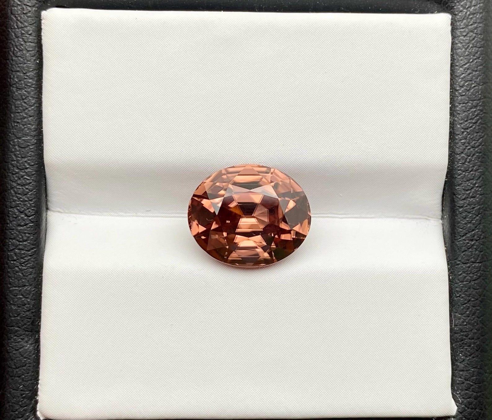 Natural Brown Zircon loose gemstone

GFCO Laboratory certified
Gemstone Color: Brown
Gemstone Type: Zircon
Gemstone size: 10.61x8.87x6.54 mm
Cut Grade: Excellent
Gemstone Shape: Oval Cut
Gemstone Creation: Natural
Gemstone Treatment: No heated no