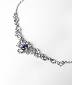 Zirconium Skin Wave Necklace by Céphéide Joaillerie