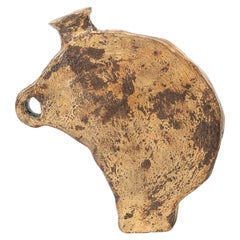Organic Shape, Contemporary Mute Brown Ceramic Vase by Willem Van Hooff
