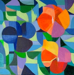 Blossom 01, Abstract Painting