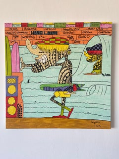 Israeli Contemporary Art by Ziv Lahat - Folllow Your Waves