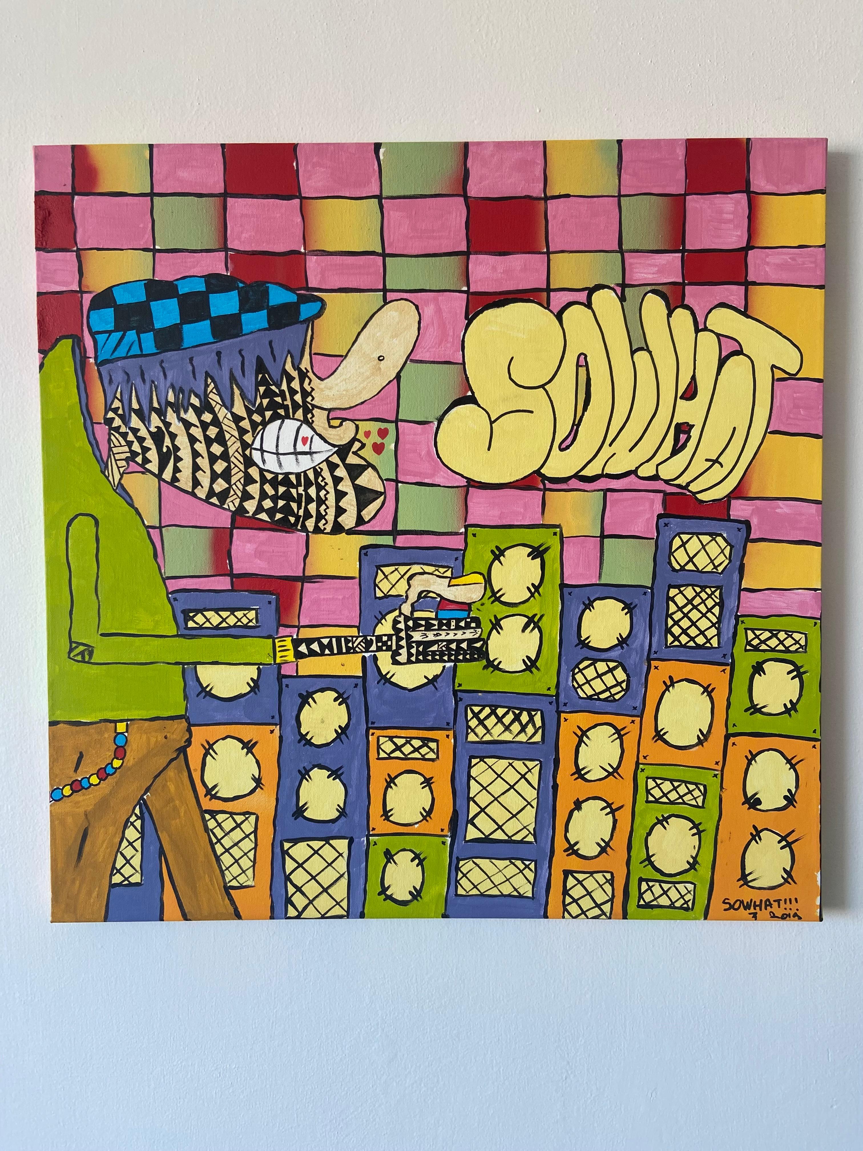 Arte contemporáneo israelí de Ziv Lahat - El Sonido en venta 1