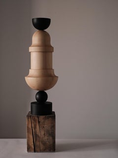 Close to Heart 2 - Scultura in legno di Zlata Kornilova