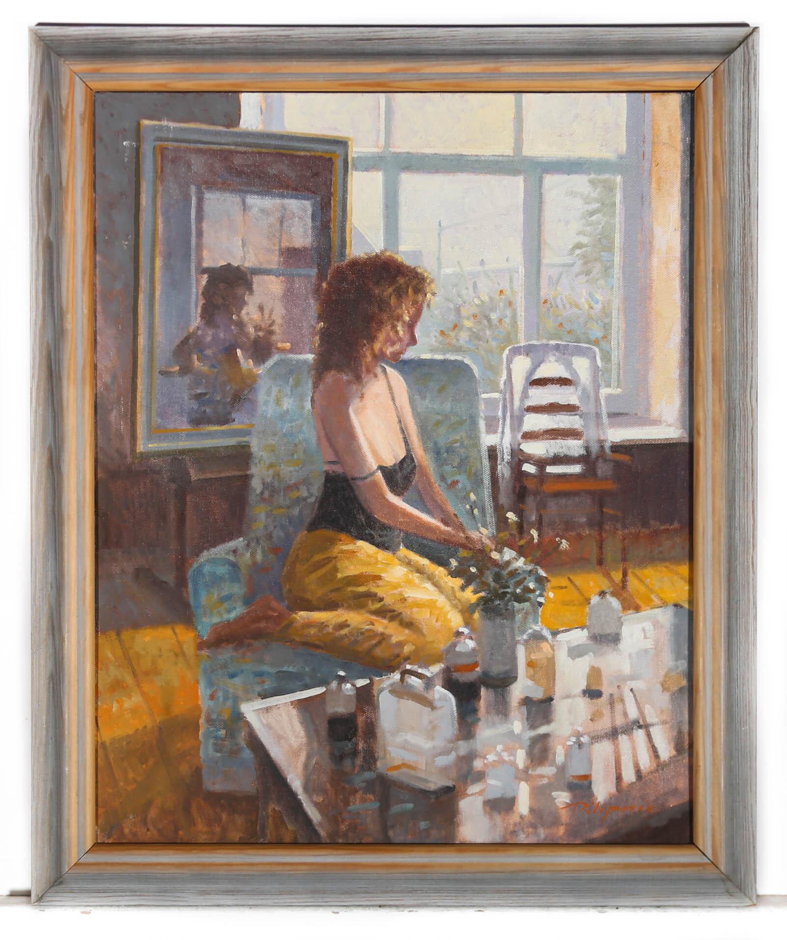 Zlatan Pilipovic (geb. 1958) - Contemporary Oil, Im Studio des Künstlers im Angebot 2