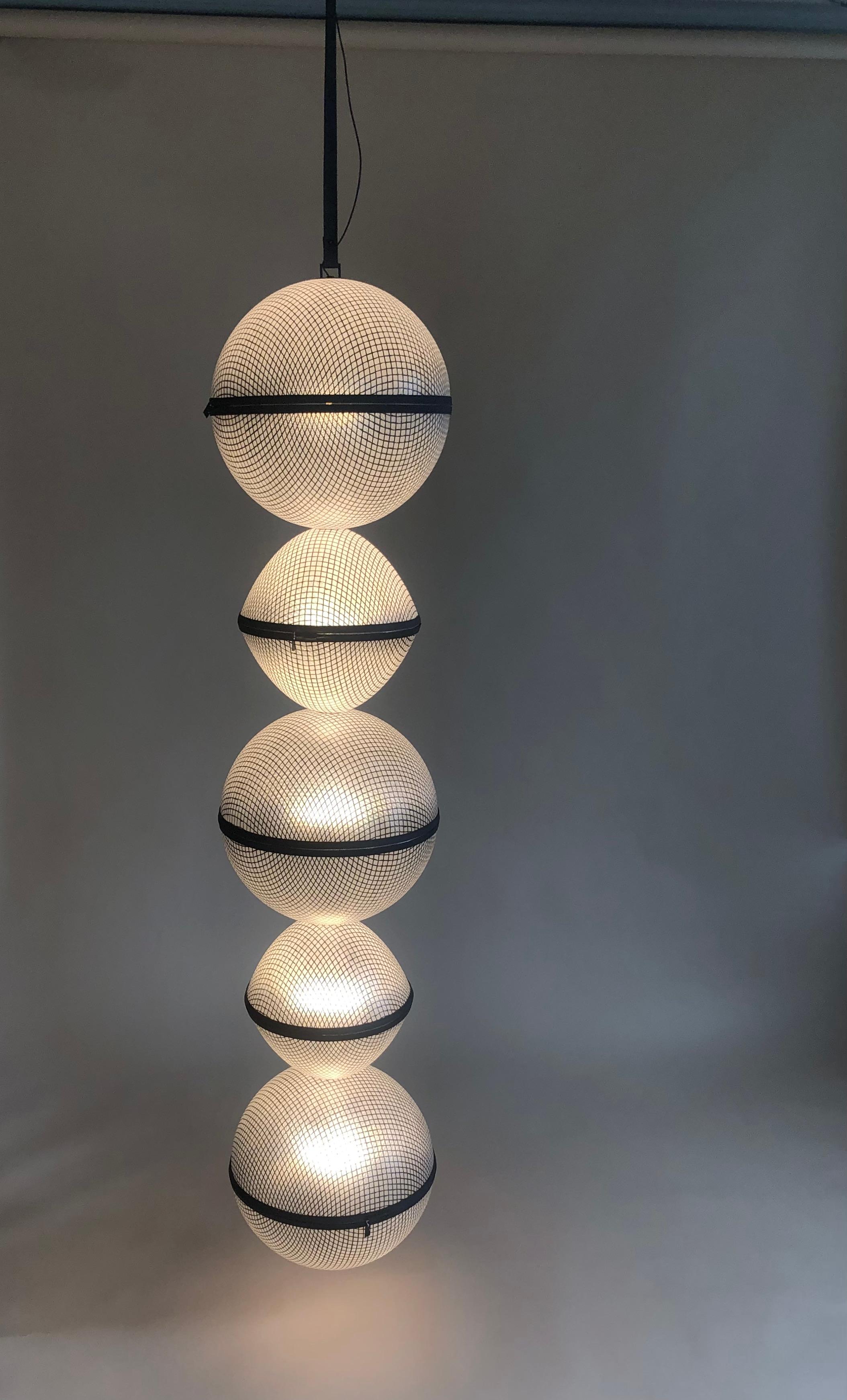 Francese ZM5532 Lampada scultura di Coralie Beauchamp in vendita