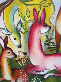 "La Primavera, " Oil Painting