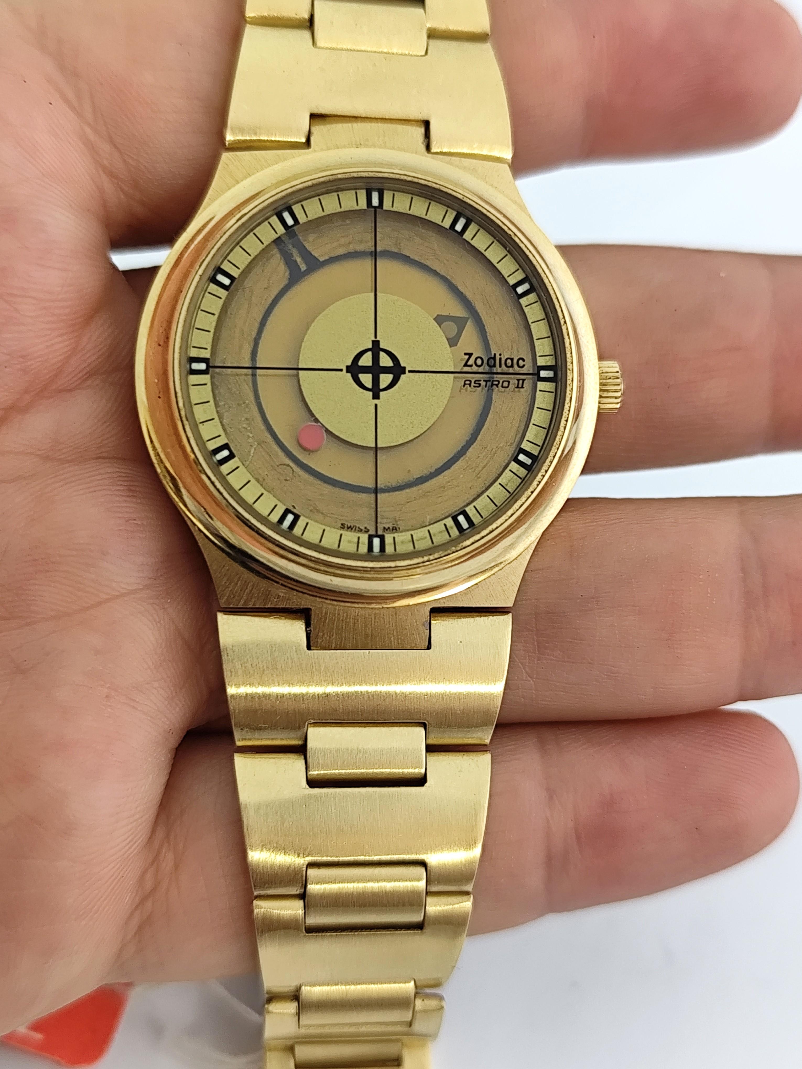 Zodiac Astrographic Astro II Astrographic Mystery Dial Automatic Excellent Vint In condizioni ottime a Toronto, CA