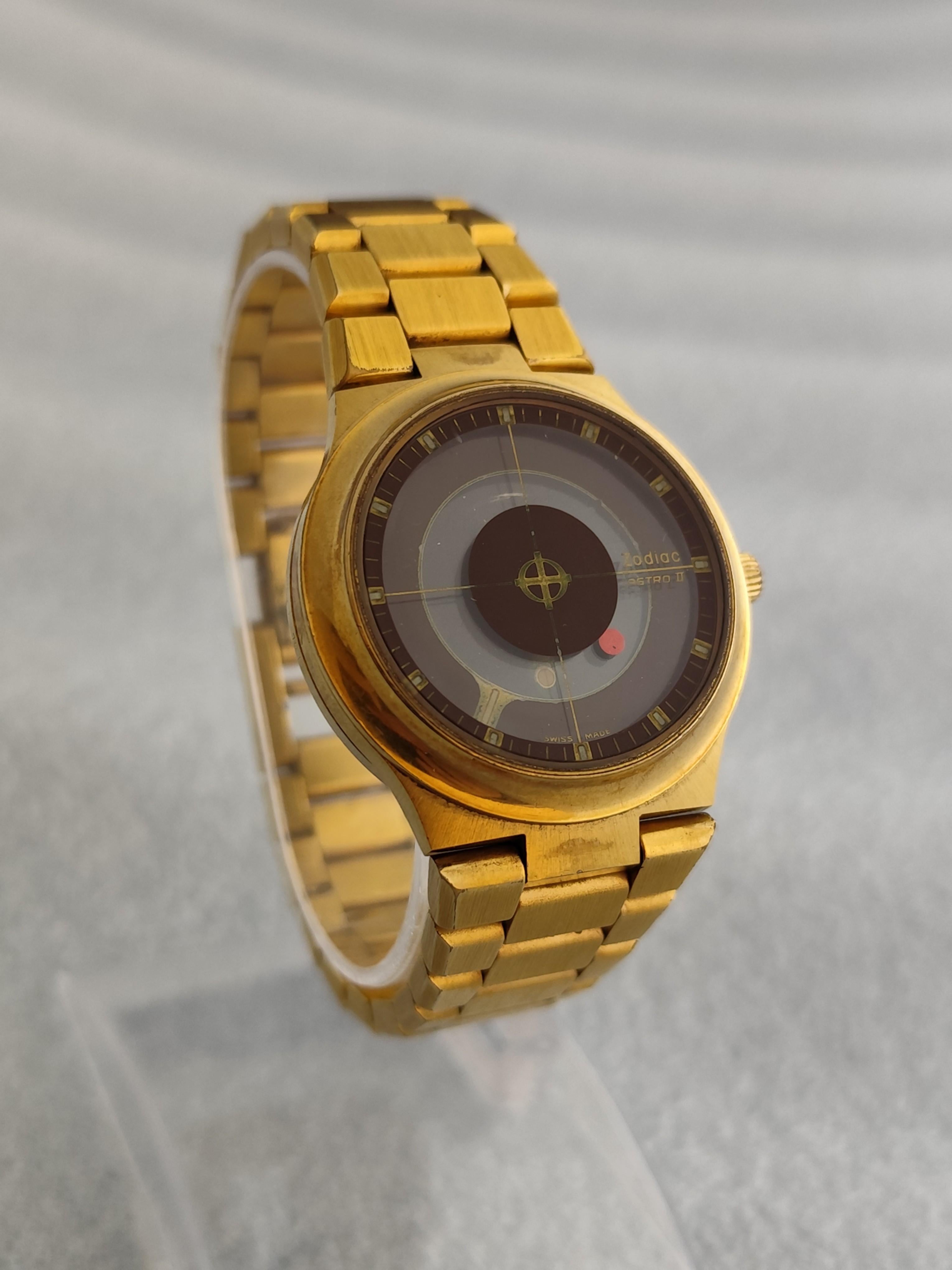 Zodiac Astrographic Astro II Astrographic Mystery Dial Automatic Excellent Vint en Excelente estado para la venta en Toronto, CA