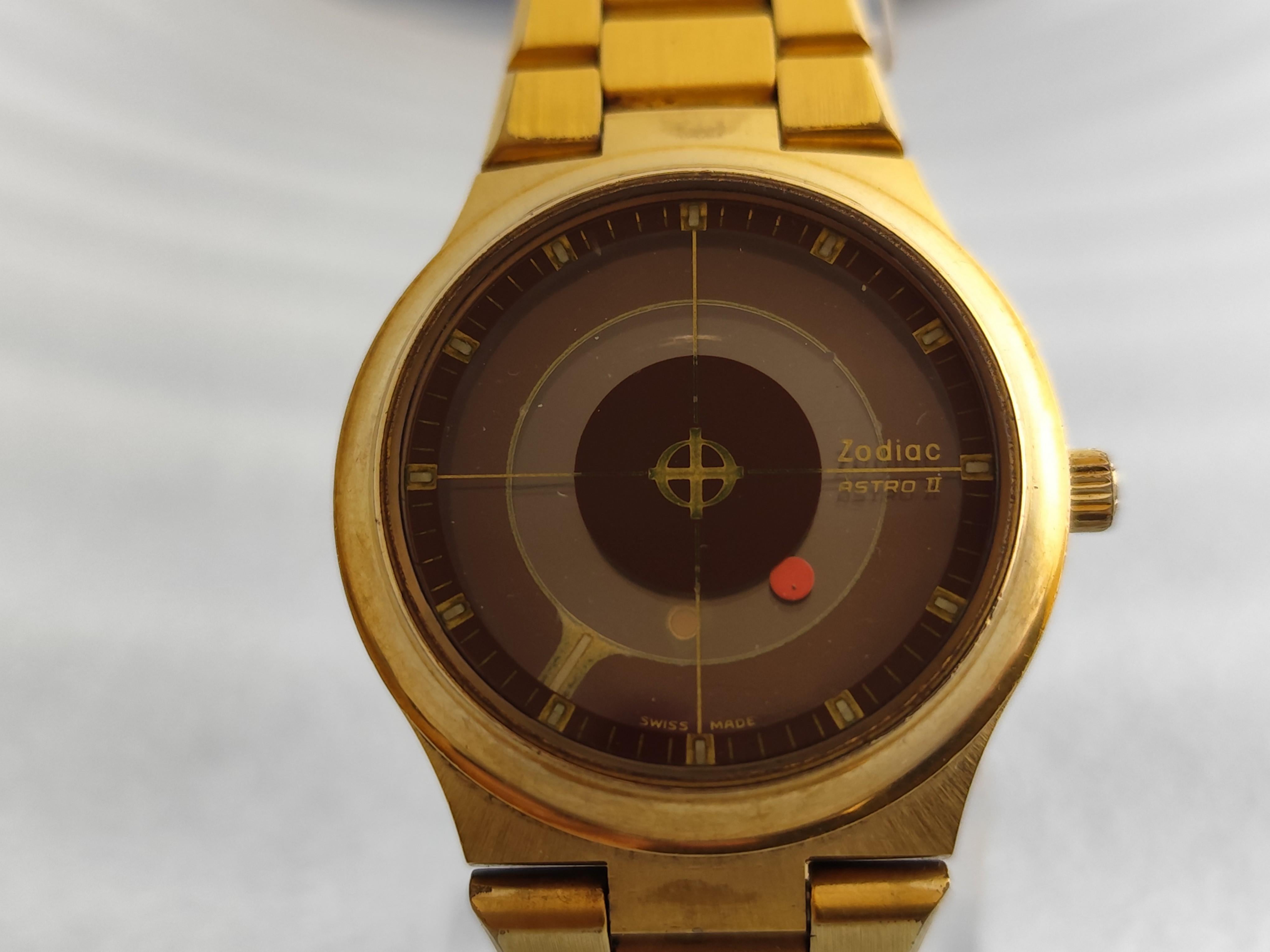 Femenino o masculino Zodiac Astrographic Astro II Astrographic Mystery Dial Automatic Excellent Vint en venta