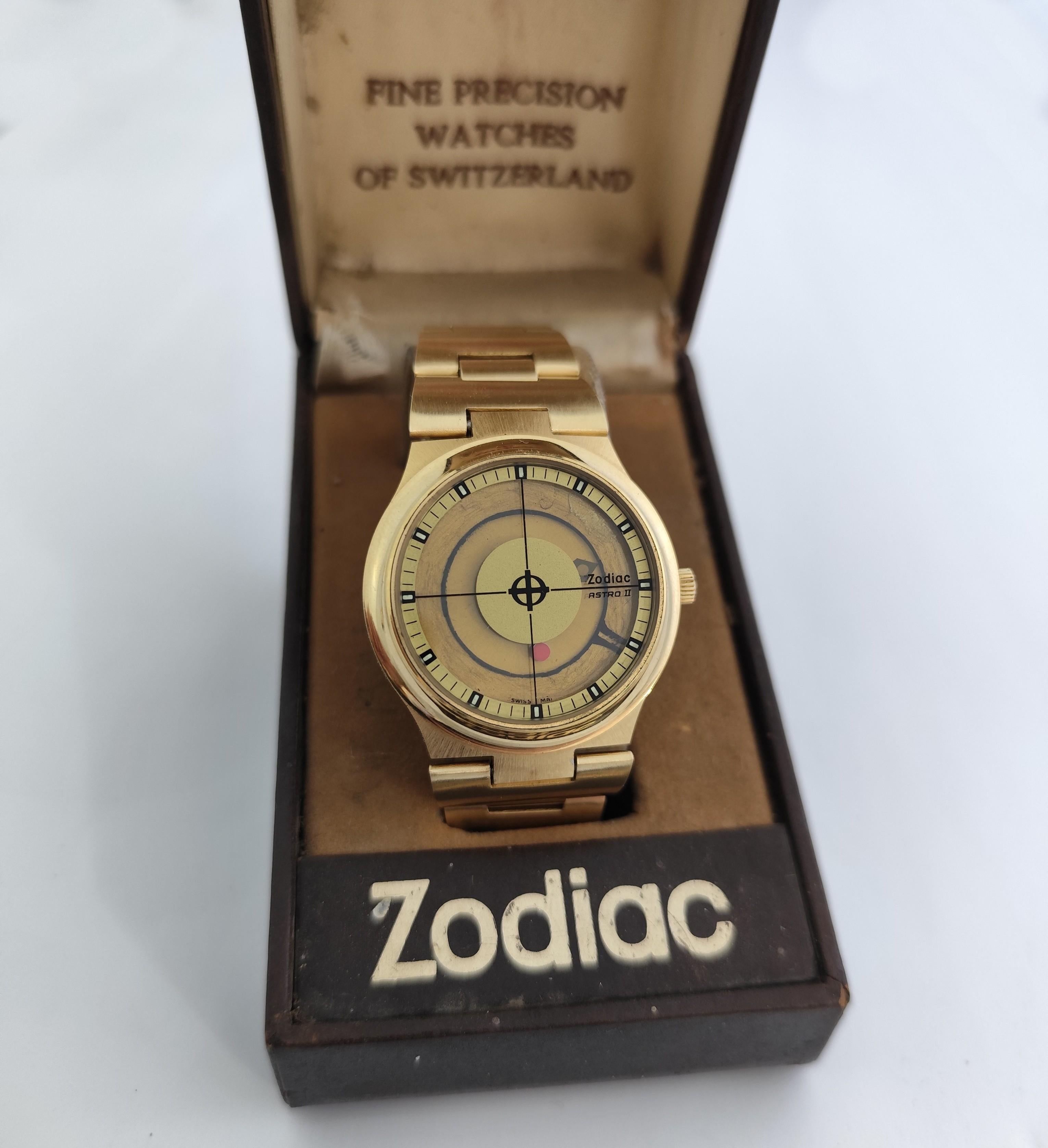 Zodiac Astrographic Astro II Astrographic Mystery Dial Automatic Excellent Vint 2