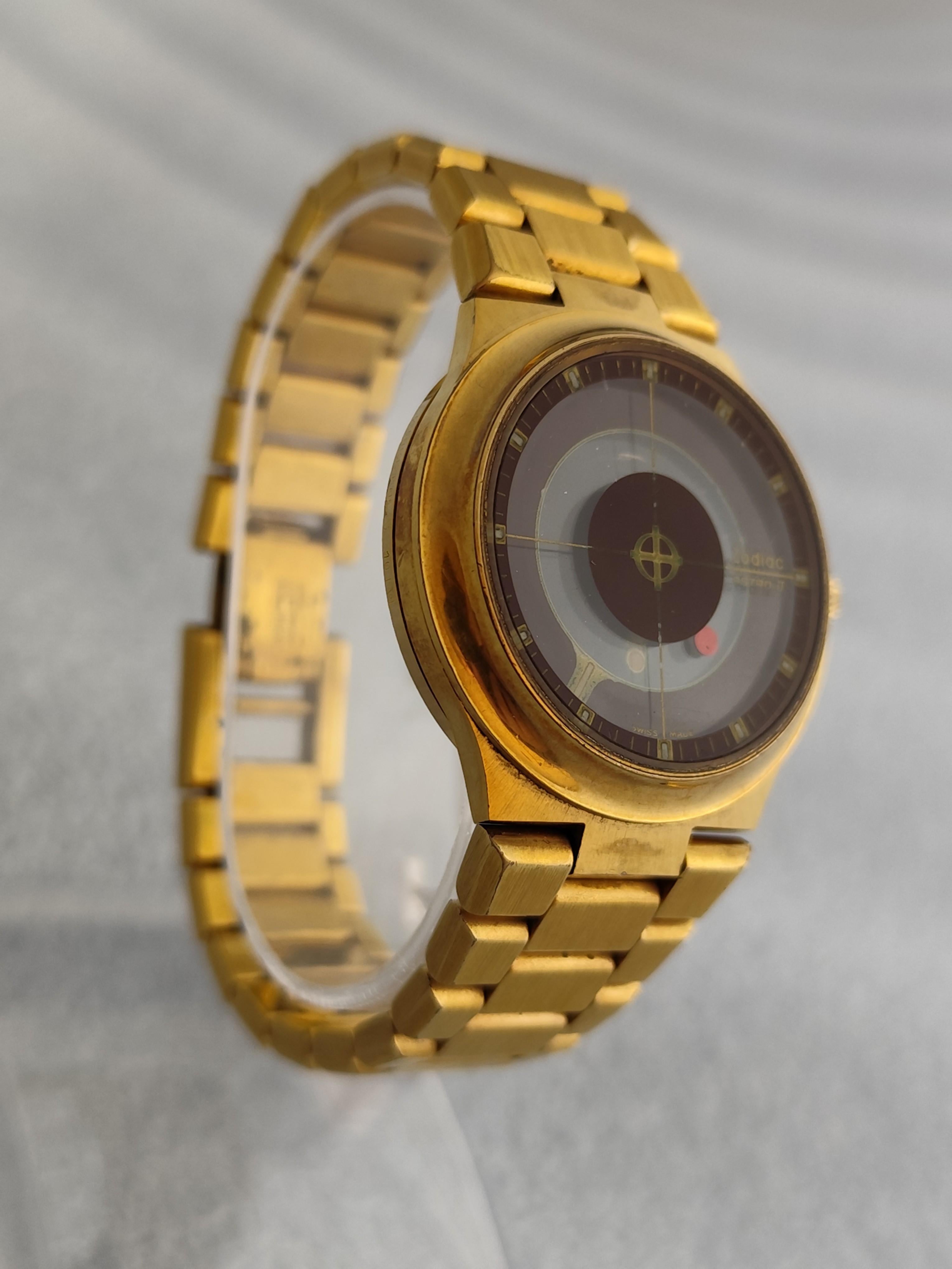 Zodiac Astrographic Astro II Astrographic Mystery Dial Automatic Excellent Vint en venta 2