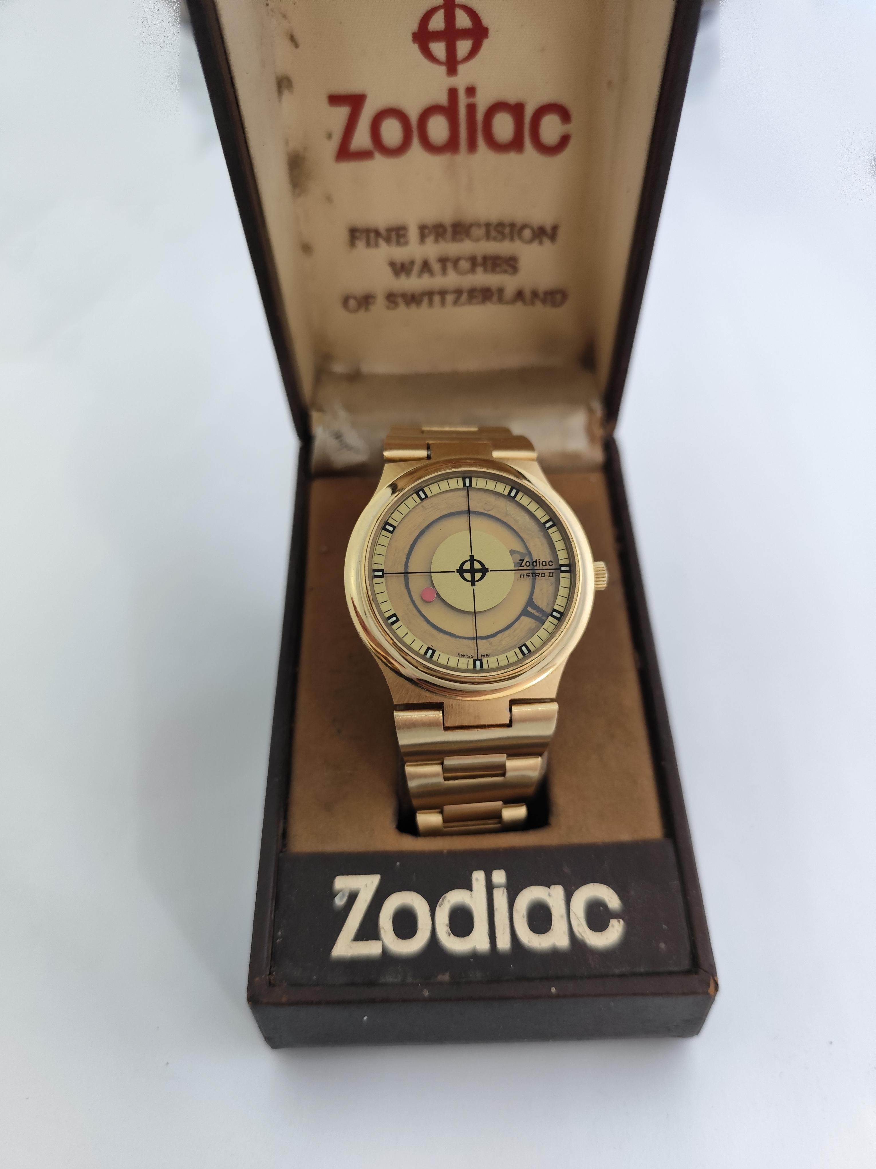 Zodiac Astrographic Astro II Astrographic Mystery Dial Automatic Excellent Vint 3