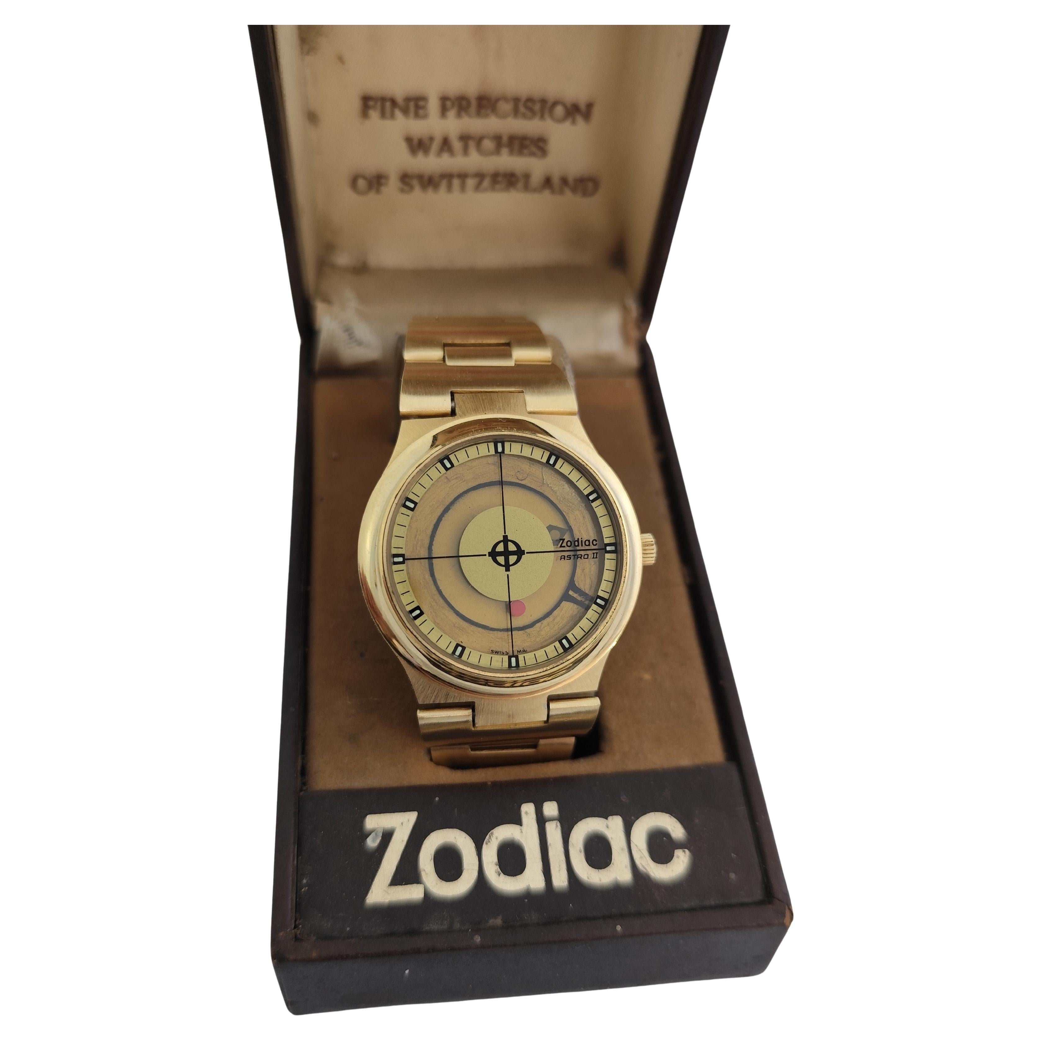Zodiac Astrographic Astro II Astrographic Mystery Dial Automatic Excellent Vint