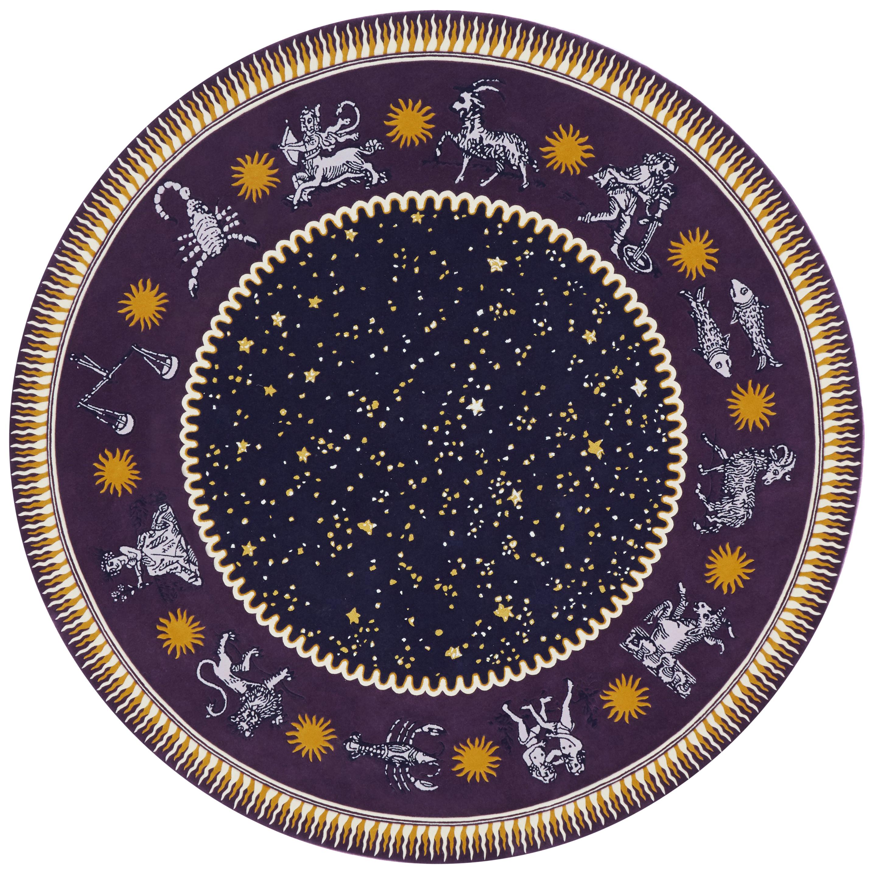 Zodiac Rug by Sasha Bikoff Interior Design