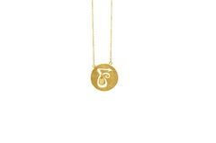 Zodiac Capricorn 18 Karat Gold Plated Necklace Suneera