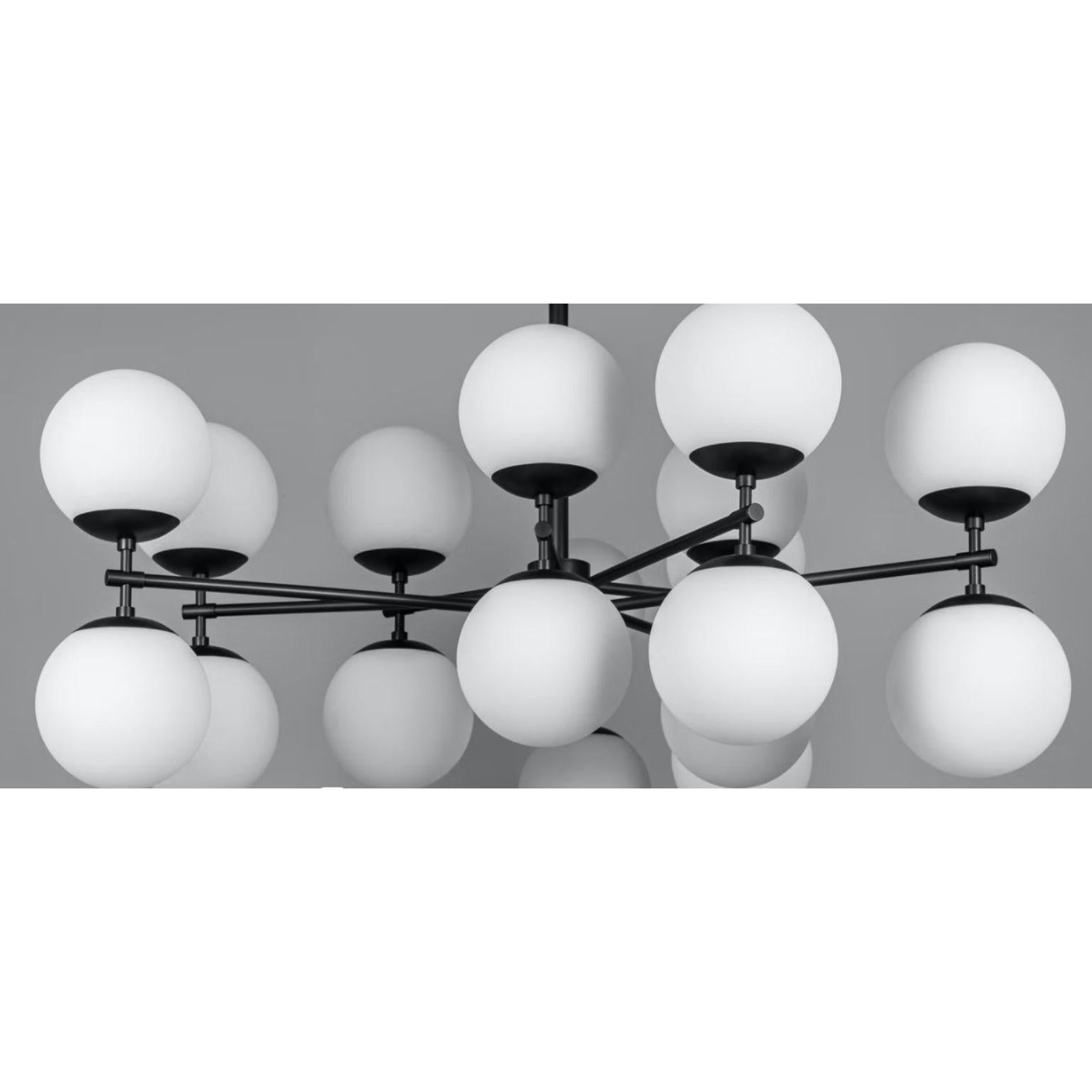 Modern Zodiac Chandelier by Schwung For Sale