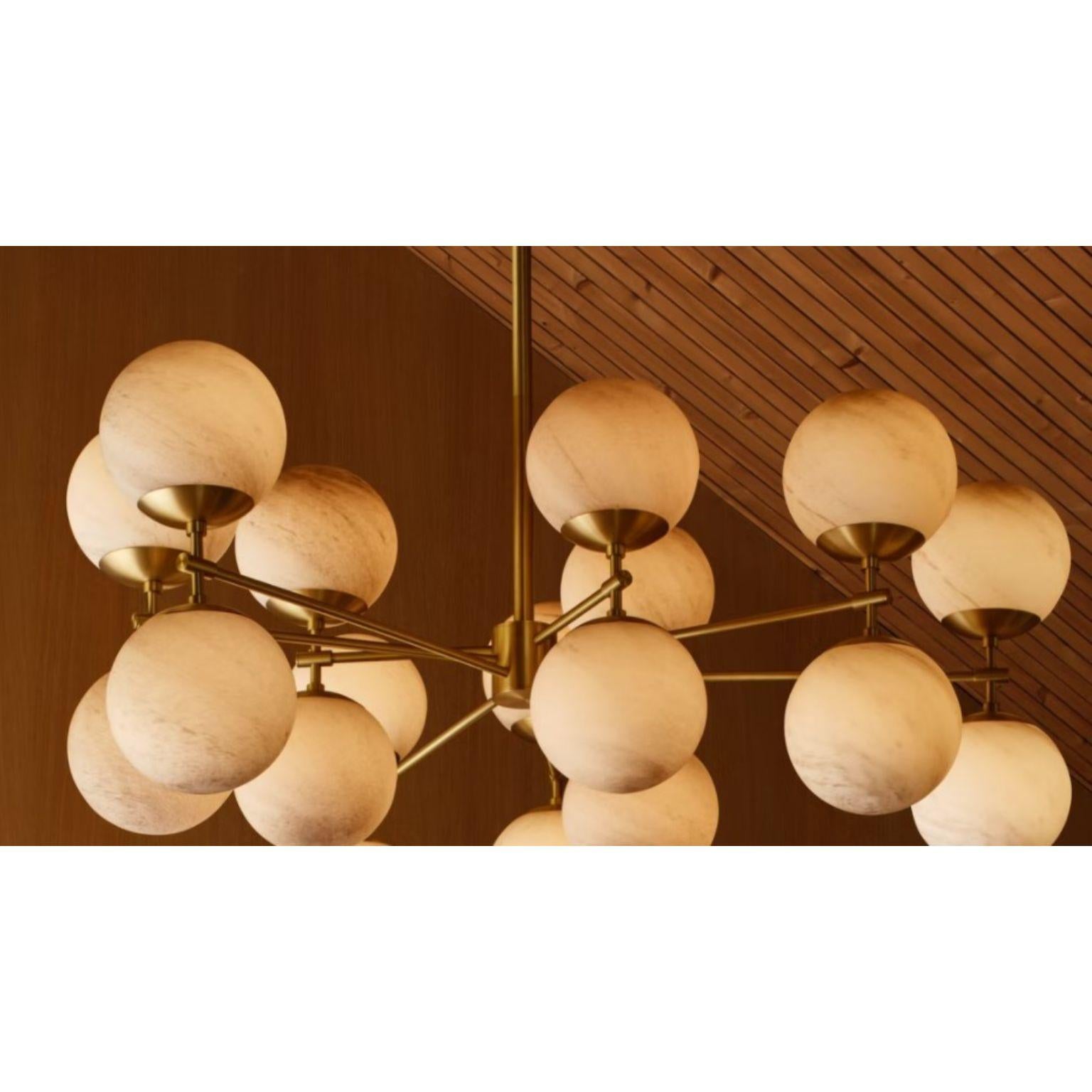 Zodiac Chandelier by Schwung In New Condition For Sale In Geneve, CH