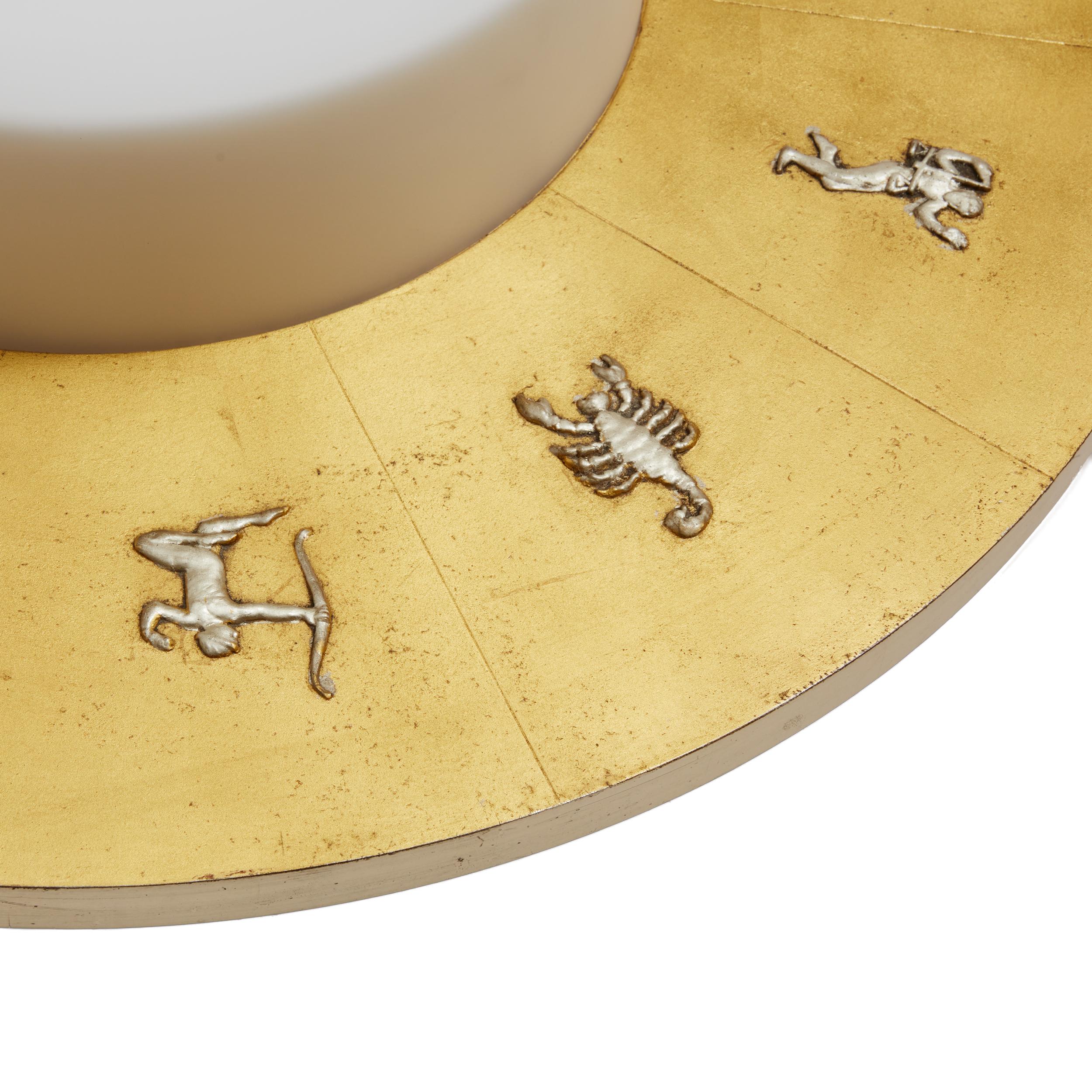 Zodiac Flush Mount by David Duncan Studio In New Condition For Sale In New York, NY