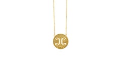 Zodiac Gemini 18 Karat Gold Plated Necklace Suneera