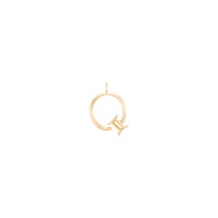 Zodiac Gemini 18k Gold Necklace