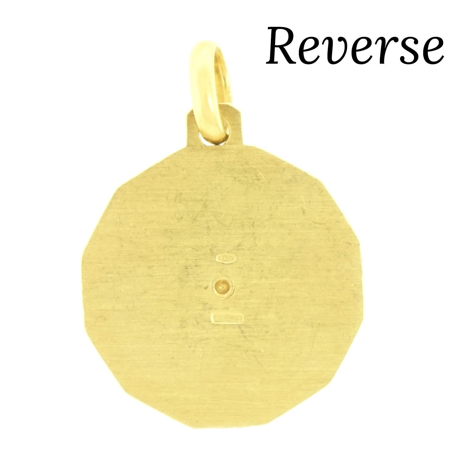 Zodiac Gold Pendant 3