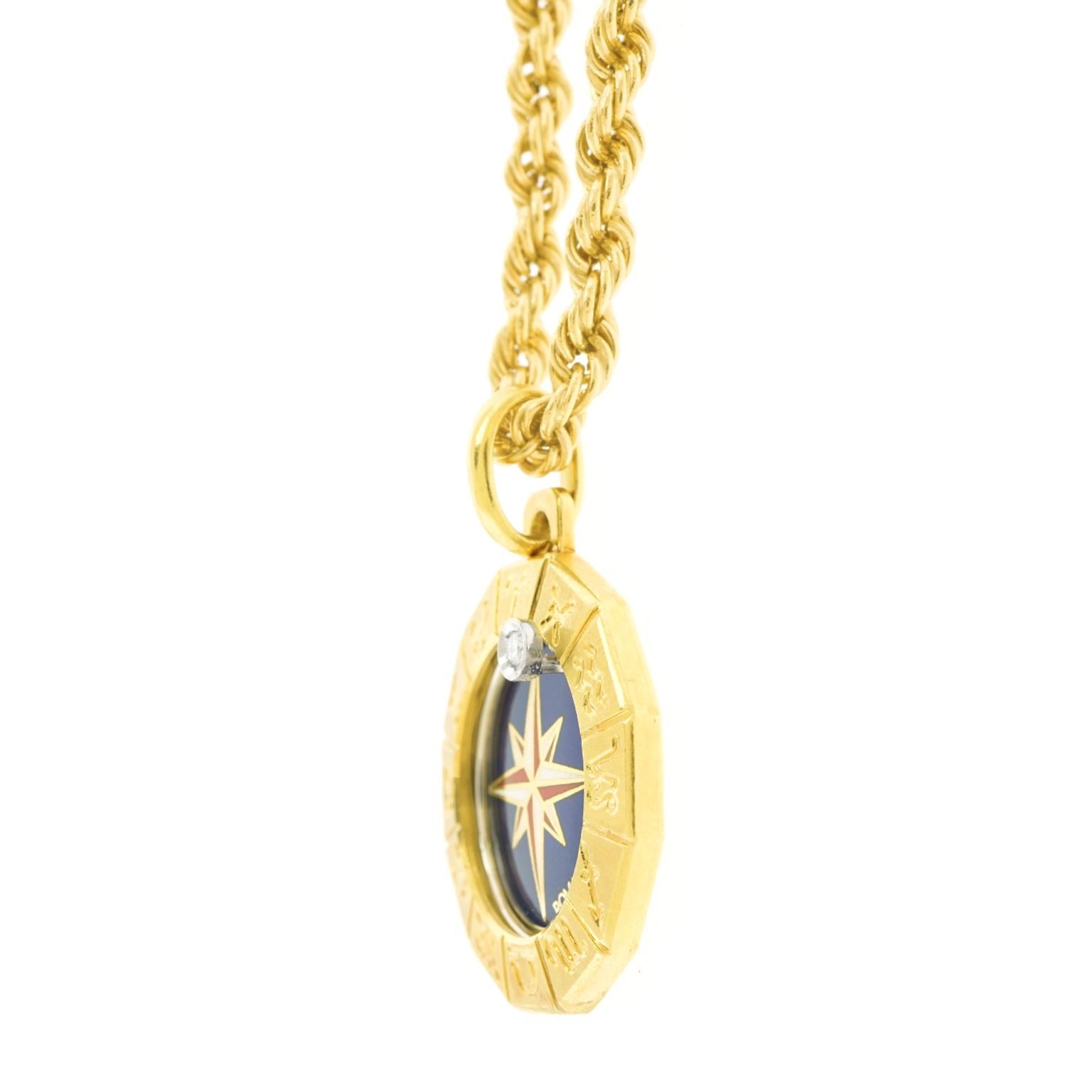 Zodiac Gold Pendant 4