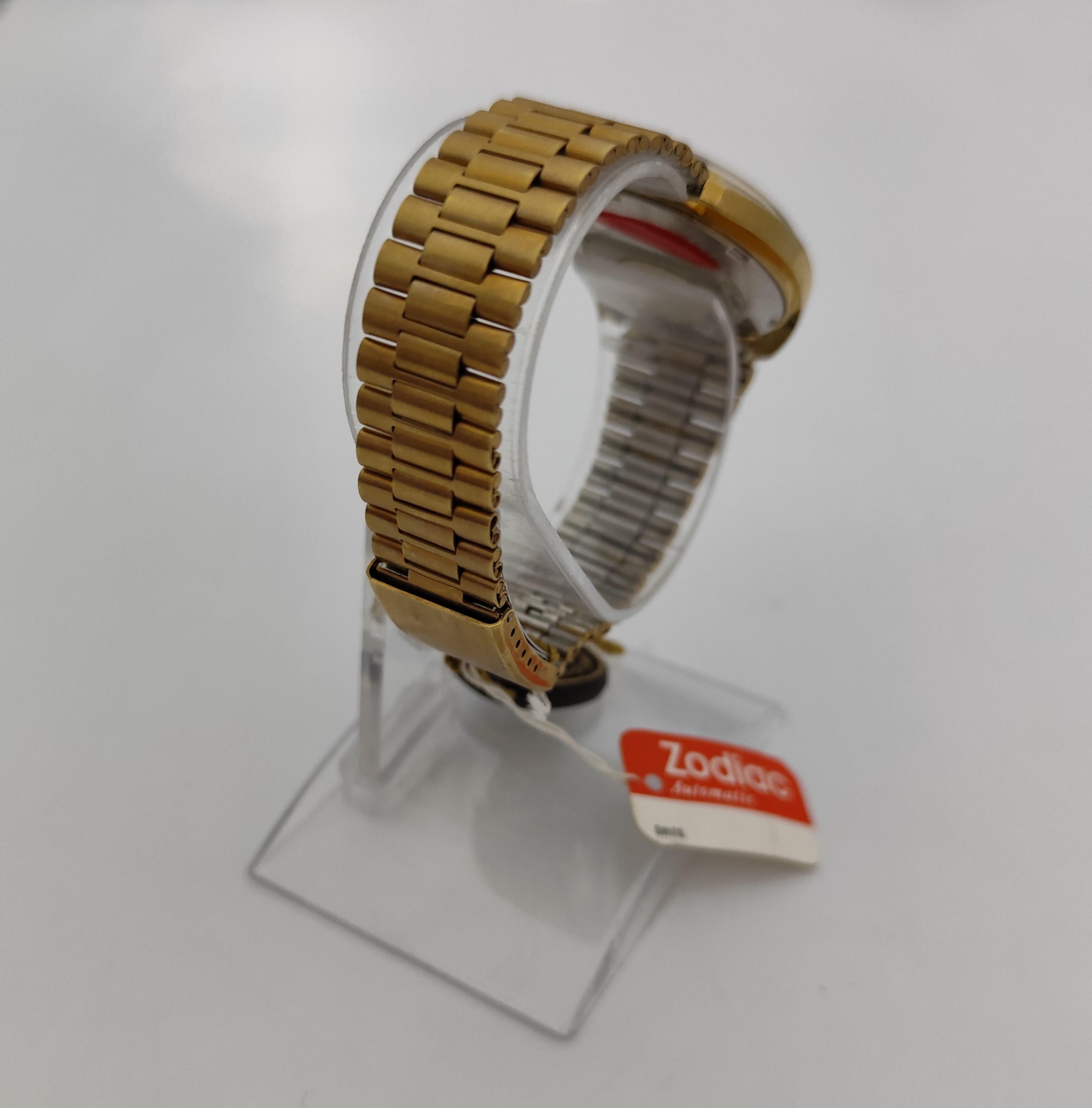 NOS ZODIAC TIME-DC 25 DATE Automatic REF.723.101 Watch  In Original Box For Sale 13
