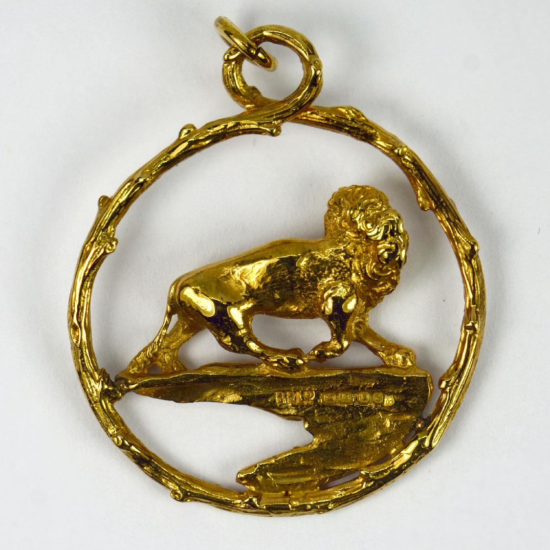 gold lion leo
