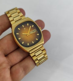 Zodiac NOS Vintage SST 36000 REF8639713114Rare Sun Dusk Dial Color Automati