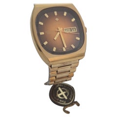 Zodiac NOS Vintage SST 36000 REF8639713114Rare Sun Dusk Dial Color Automati