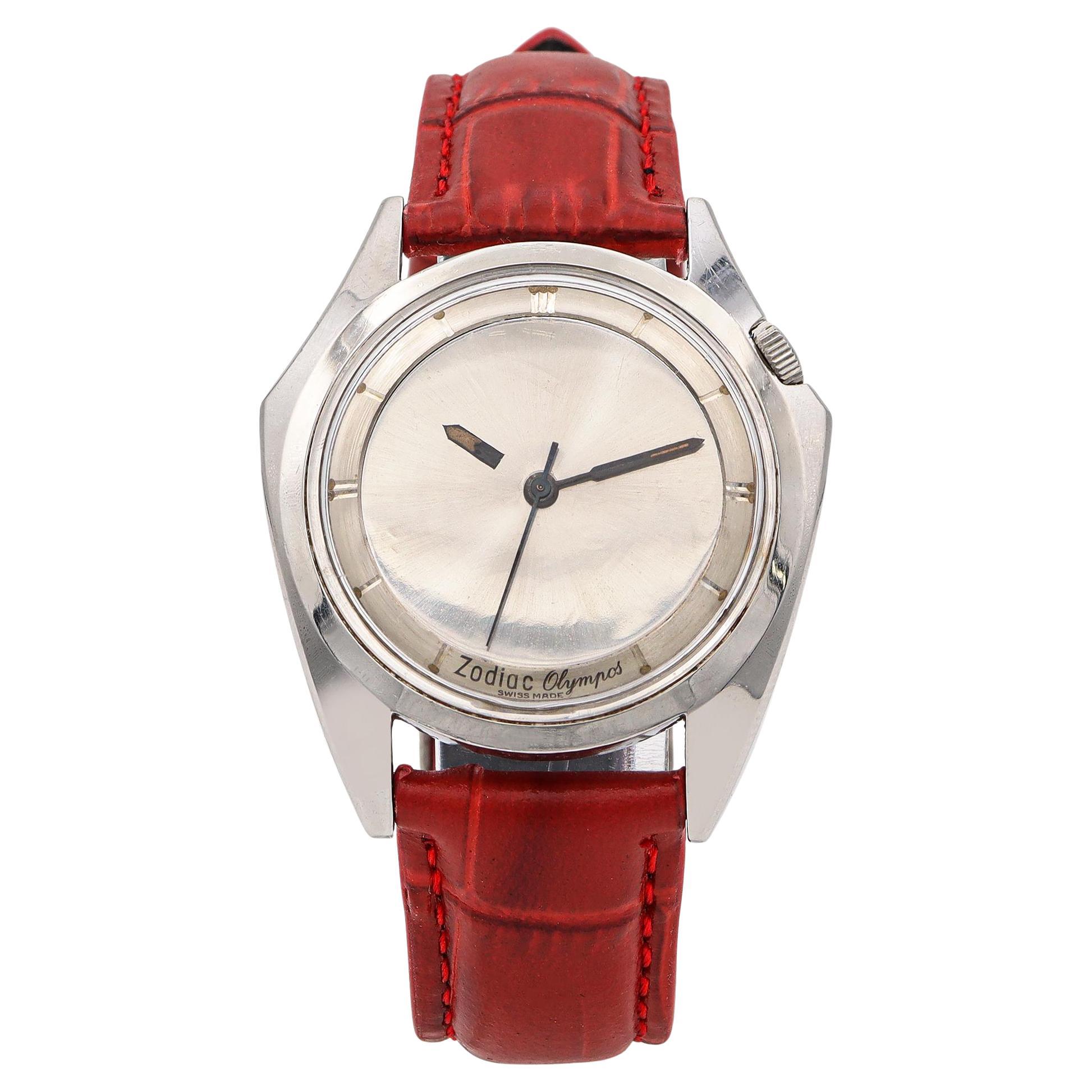Zodiac Olympos "Mystery Dial" Stainless Steel Men's Automatic Watch