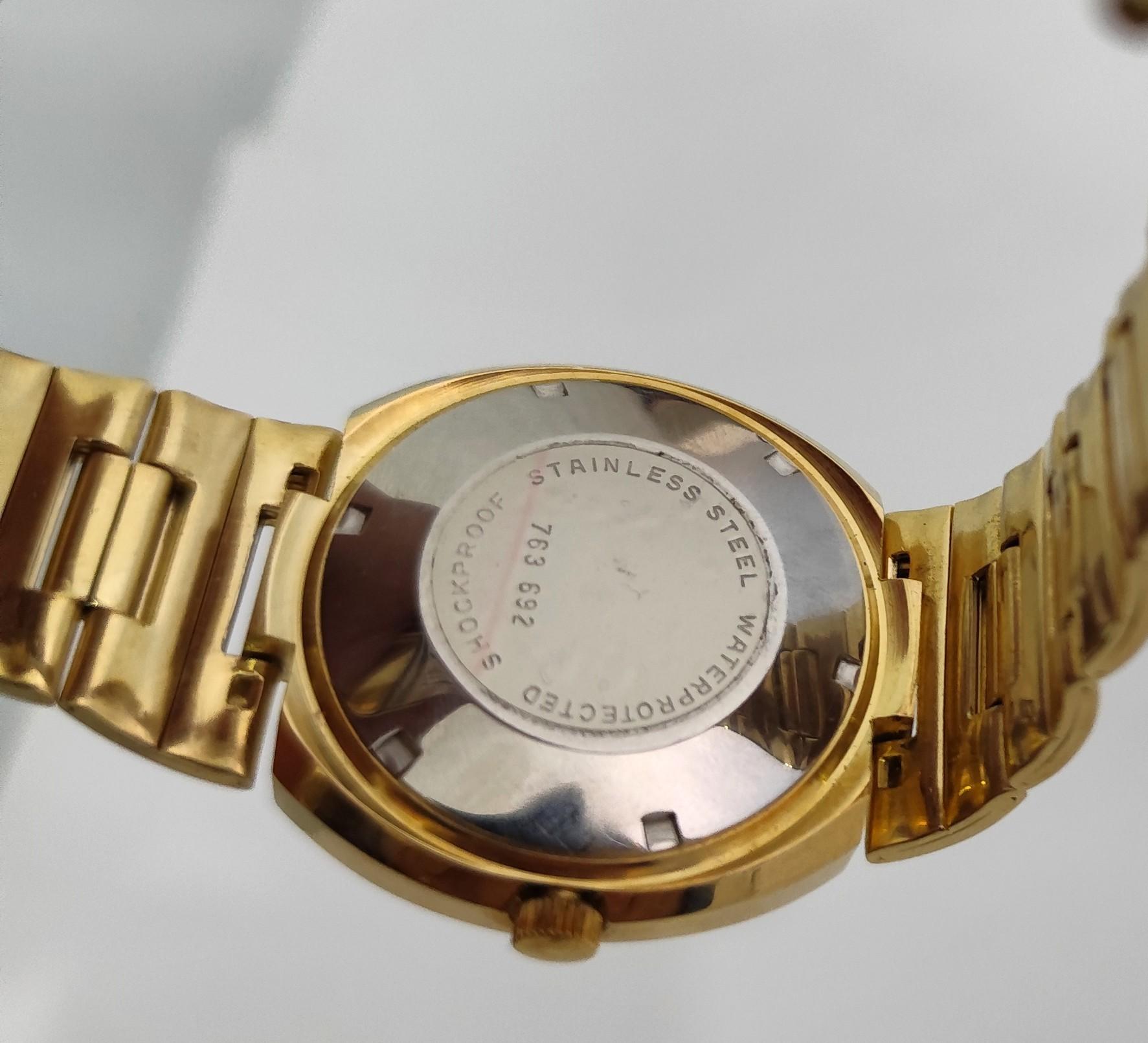 Zodiac OLYMPOS Ref 763.692 Shadow Strip Dial Automatic Watch In Original Box For Sale 4
