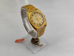 Zodiac Ref 553.103 Gold Plated Automatic NOS VINTAGE Men's Watch In Original Box