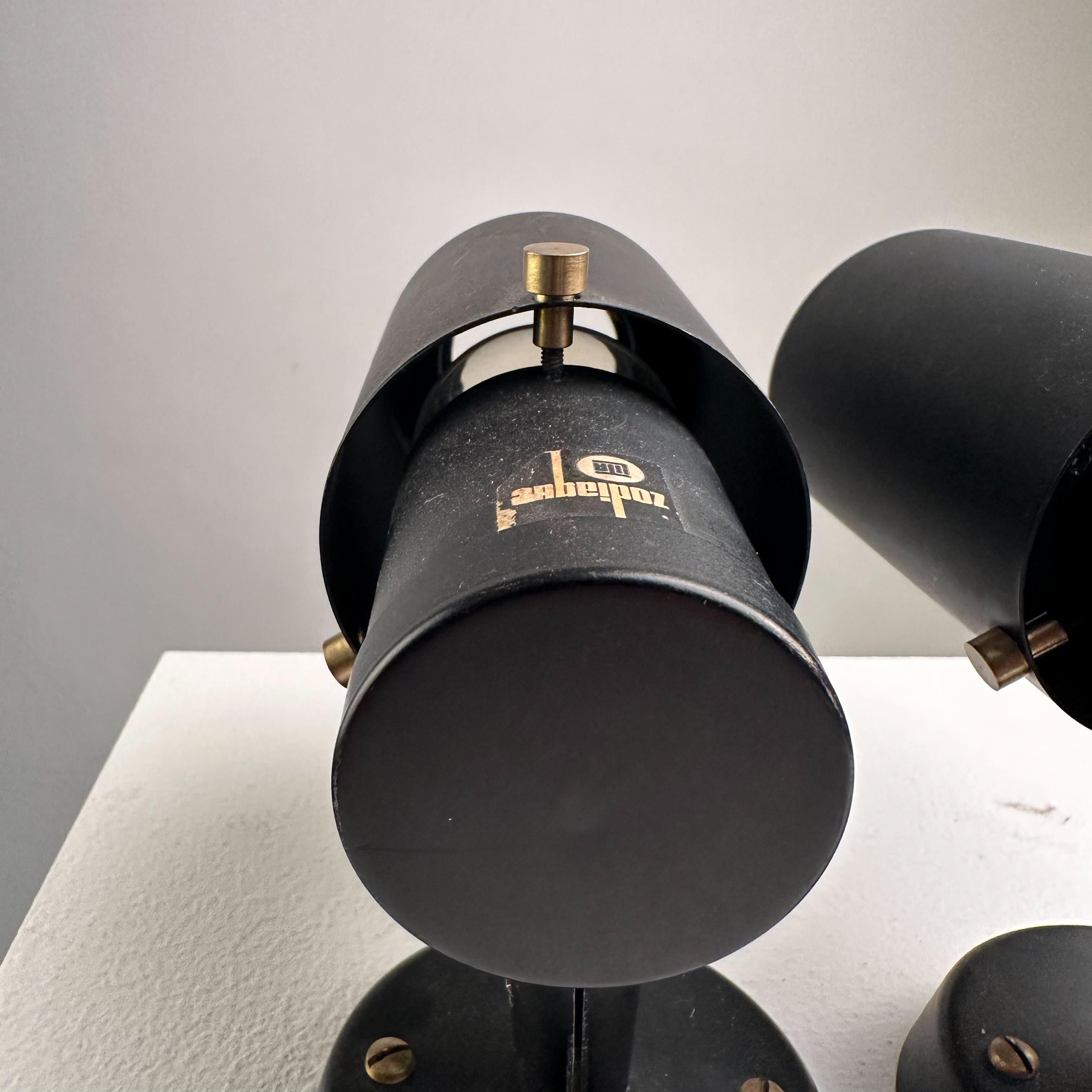 Zodiac Sconces by Jacques Biny for Lita, 1950s For Sale 7