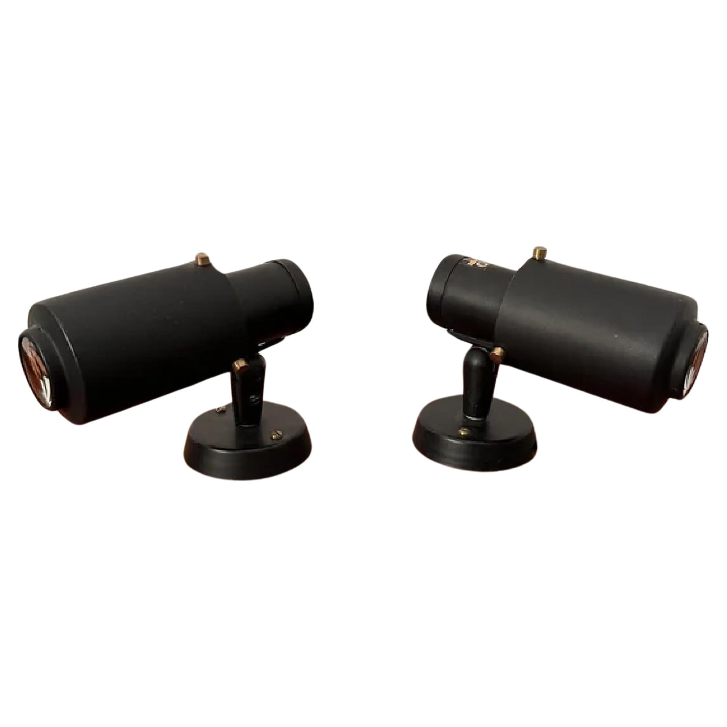 Zodiac Sconces by Jacques Biny for Lita, 1950s For Sale