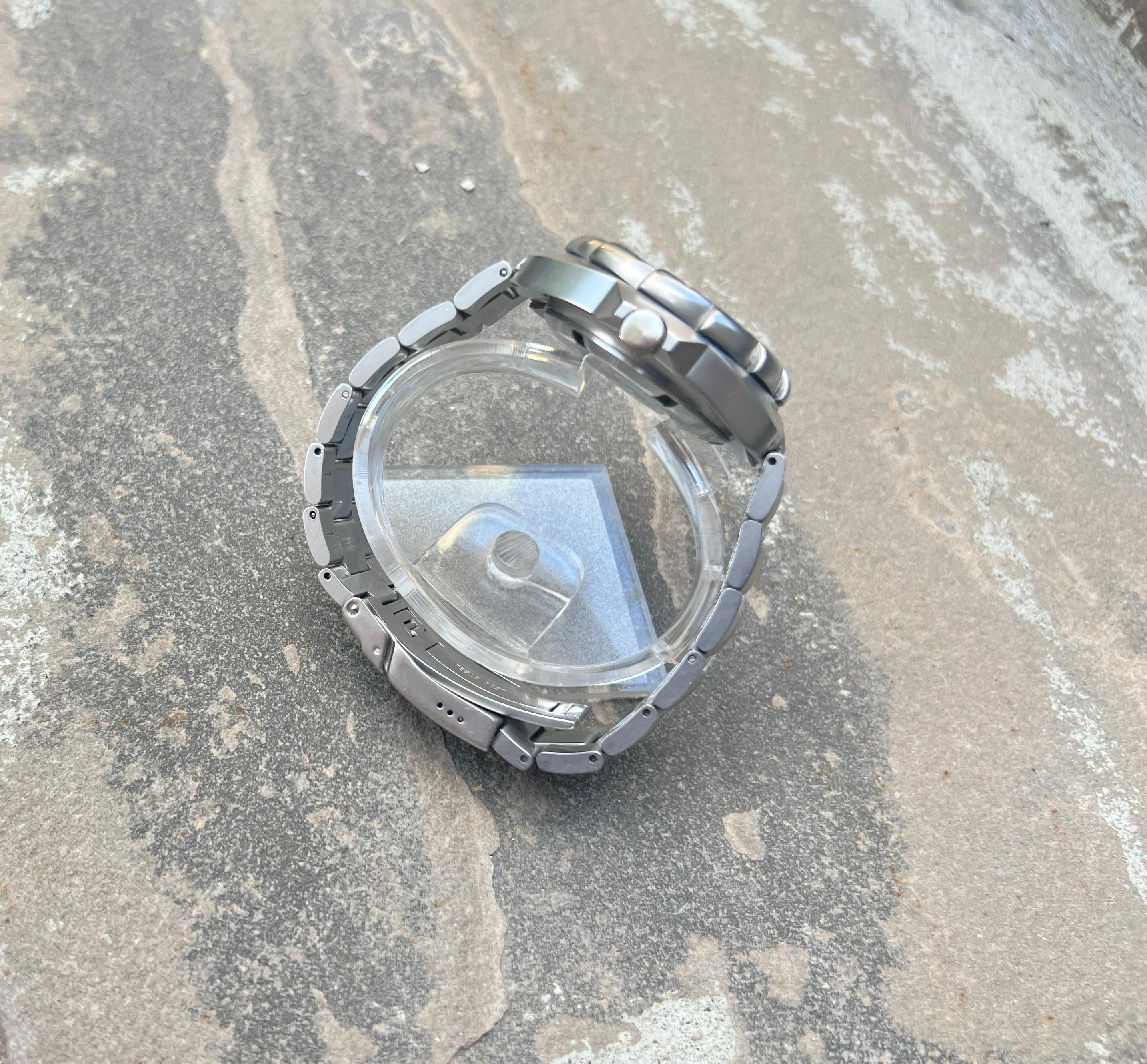 Zodiac Sea Wolf 'Super Seawolf' stainless steel wristwatch Ref. 506.54.44 1000m 5