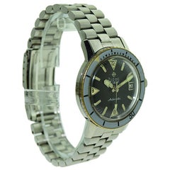 Zodiac Seawolf Steel with Original Bracelet and Dial, circa 1960s
